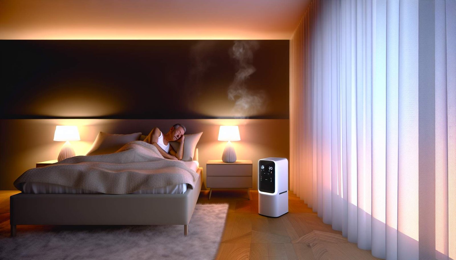Dormir avec un déshumidificateur: bonne idée?
