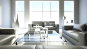 Verre déco: transformez votre intérieur facilement